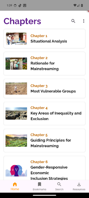 Gender Responsive Guide Screenshot 1