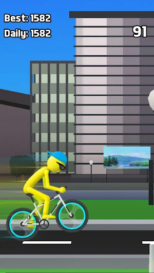 Stickman Bike Wheelie Screenshot 0