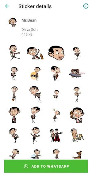 Cartoon Stickers Screenshot 1