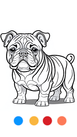 Color Bulldog Stres Relieving Screenshot 1
