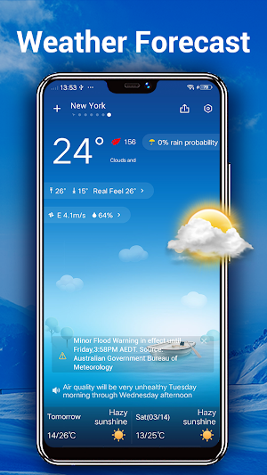 Weather Forecast Screenshot 1
