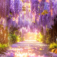 Wisteria Glow Theme +HOME