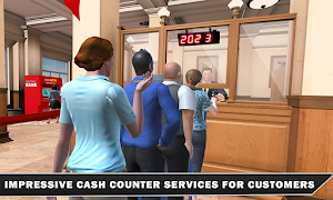 Bank Manager Cash Register: 3D Cashier Simulator Screenshot 2
