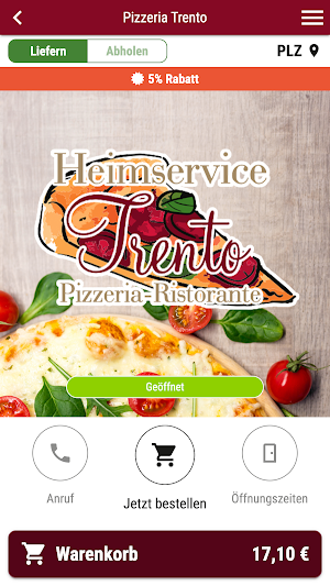 Pizzeria Trento Screenshot 0