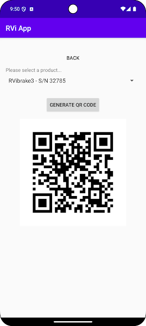 RVi App Screenshot 2