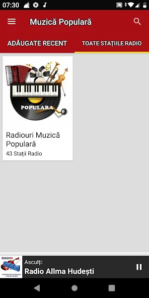 Radiouri Muzica Populară Screenshot 3