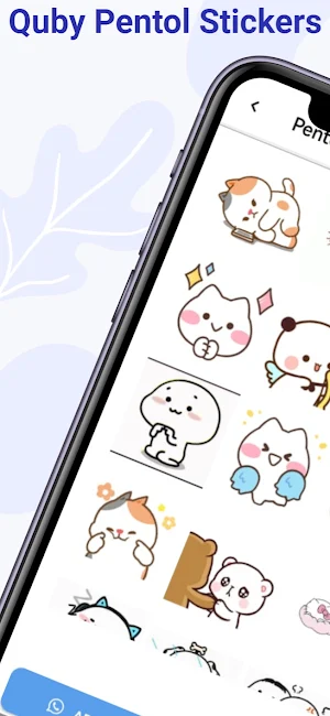 Quby Pentol Stickers Screenshot 0