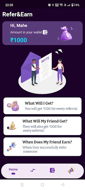 Refer & Earn Screenshot 2