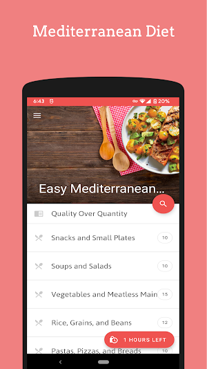 Easy Mediterranean Diet Screenshot 0