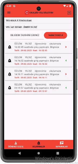 OkulBio Screenshot 2