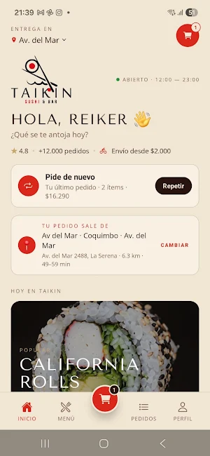 Taikin Sushi Screenshot 3