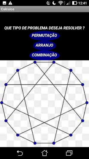 Combinações Matemáticas Screenshot 1