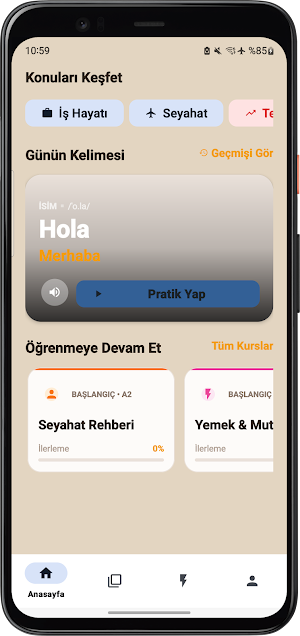Políglota: İspanyolca Öğren Screenshot 1