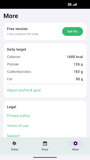 NovaFit: Calorie Scanner Screenshot 3