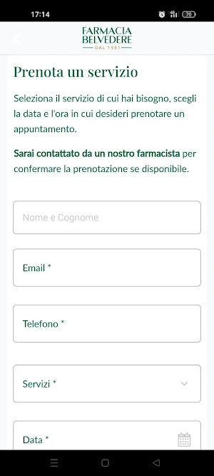 Farmacia Belvedere Screenshot 2