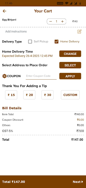Keerthana Mess Screenshot 3
