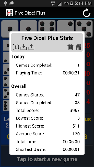 Five Dice! Plus Paid Screenshot 3