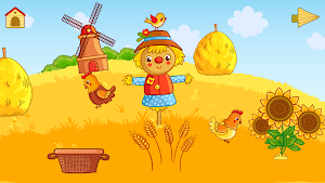 Funny Farm for toddlers. Kids puzzle with animals! Screenshot 3