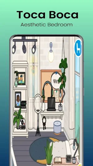 Toca Boca Aesthetic Bedroom Screenshot 1