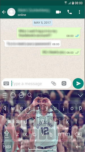 Ja Morant Grizzlies Keyboard NBA 2K20 For Lovers Screenshot 0