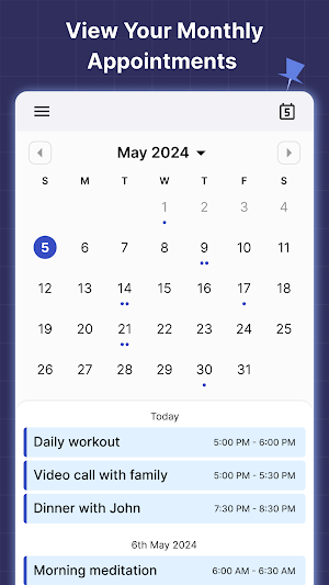 Calendar Launcher Screenshot 0