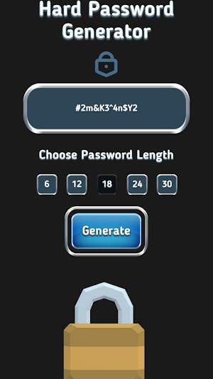 Hard Password Generator Screenshot 2