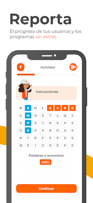 O-lab app | LXP Screenshot 2