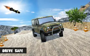Off-road Army Jeep Screenshot 2