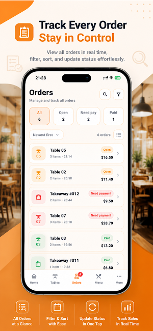 OrderPad: Restaurant Orders Screenshot 2