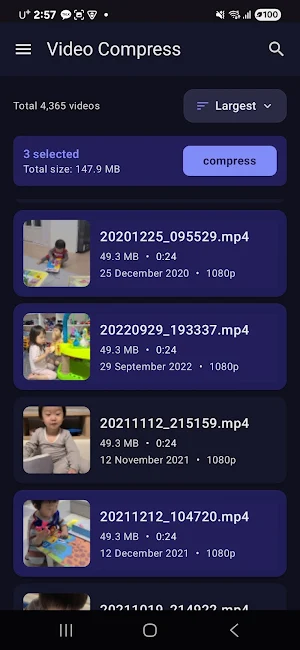 VDiet - Video Compressor Screenshot 1