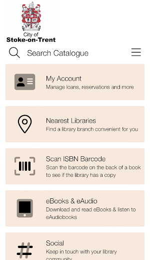 Stoke-on-Trent Libraries Screenshot 0