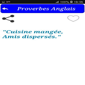 Proverbes Anglais Screenshot 1