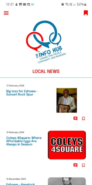 Info Hub Screenshot 1