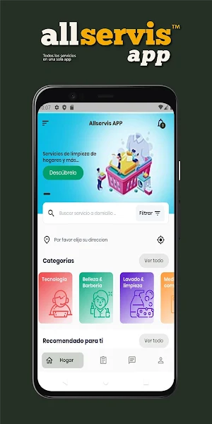 Allservis App Screenshot 0
