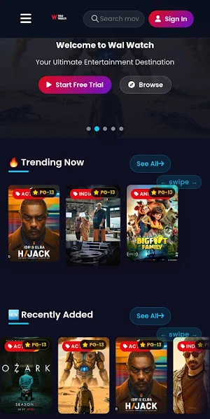 Wal Watch Screenshot 1