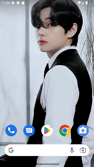 BTS V Wallpaper Screenshot 1