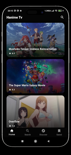 Hanime Tv : Anime TV SUB & DUB Screenshot 1