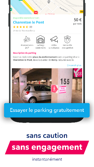 Yespark: parking lot rental Screenshot 3