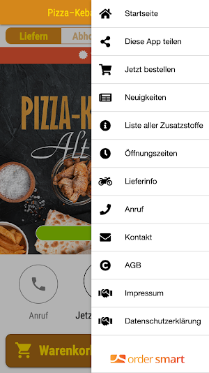 Pizza–Kebabhaus Alt Ehrang Screenshot 2