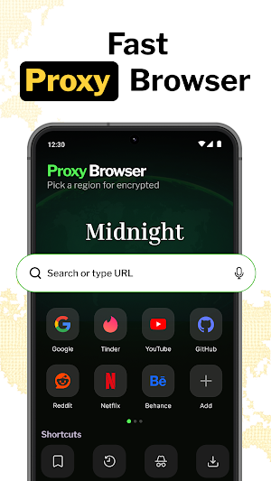 Proxy Browser - Fast & Secure Screenshot 0