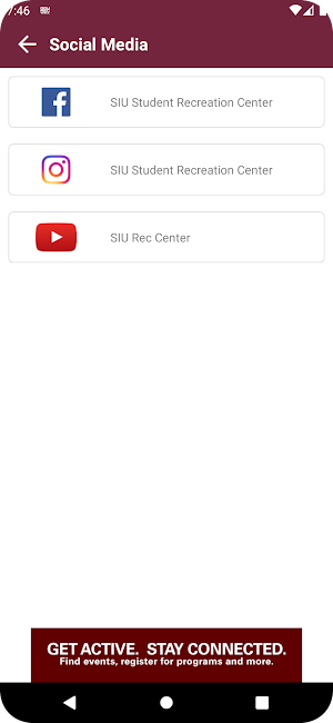 Southern Illinois U REC Screenshot 3