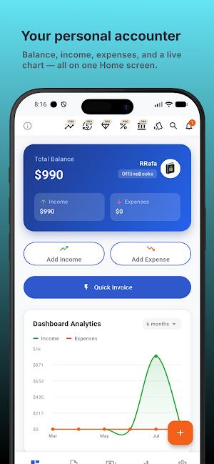 Accounting OfflineBooks Screenshot 0