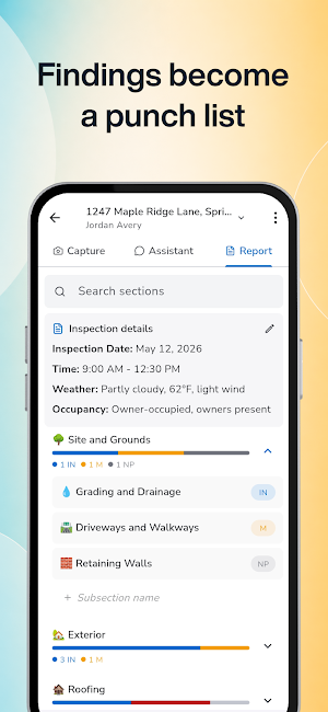 Fielded: Rapid Home Inspection Screenshot 2