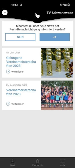 TV Schwanewede Screenshot 1
