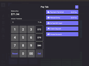GoTab POS Screenshot 3
