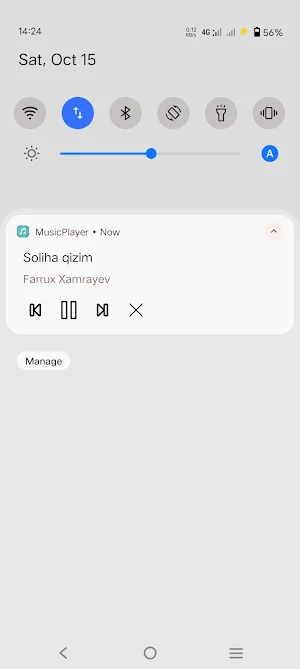 Music app Screenshot 2