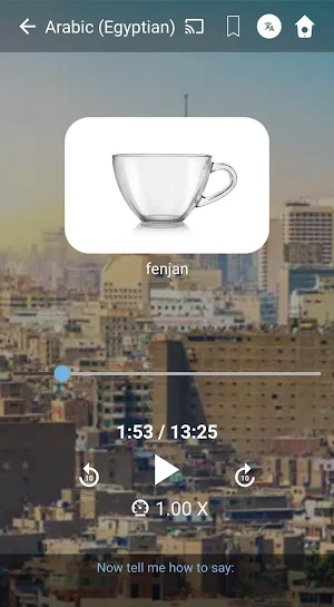 Learn Egyptian Arabic. Speak Egyptian Arabic. Screenshot 1