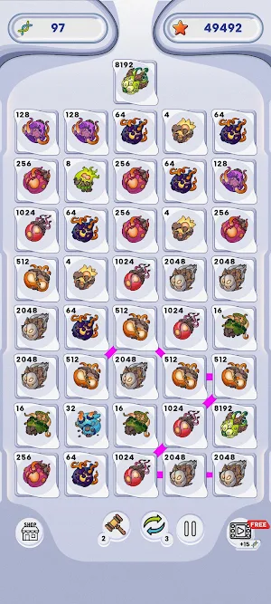 Gen Lab 2048 Screenshot 3