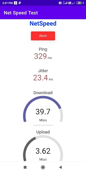 Net Speed Test Screenshot 3