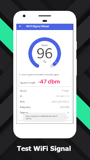 WiFi Signal Analyzer - WiFi Signal Strength Meter Screenshot 1